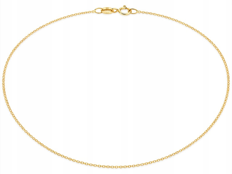 Subtili 585 prabos auksinė grandinėlė, 50 cm, klasikinė dovana