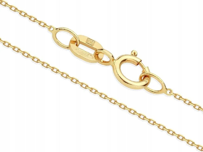 Subtili 585 prabos auksinė grandinėlė, 50 cm, klasikinė dovana