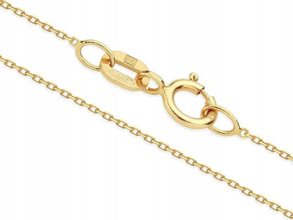 Subtili 585 prabos auksinė grandinėlė, 50 cm, klasikinė dovana