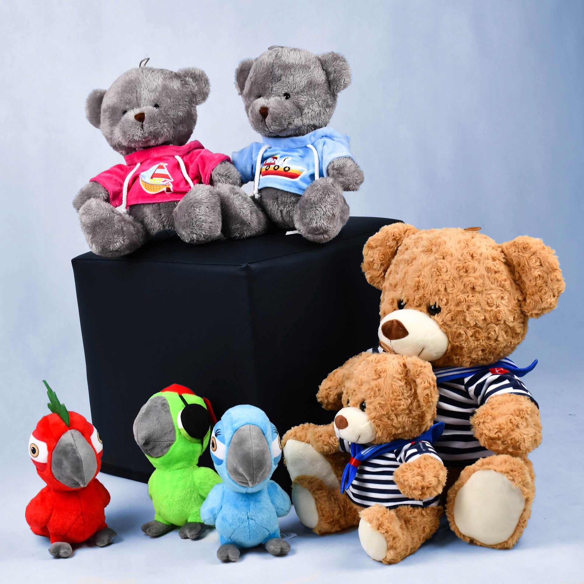 Pliušinis talismanas, minkštas žaislas papūga Lady 20 cm, TAI YRA DOVANŲ