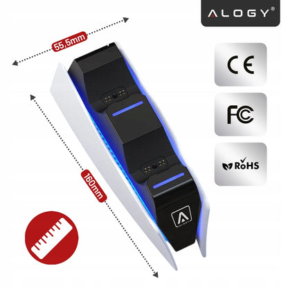 DualSense PS5 pultelių įkrovimo stotelė