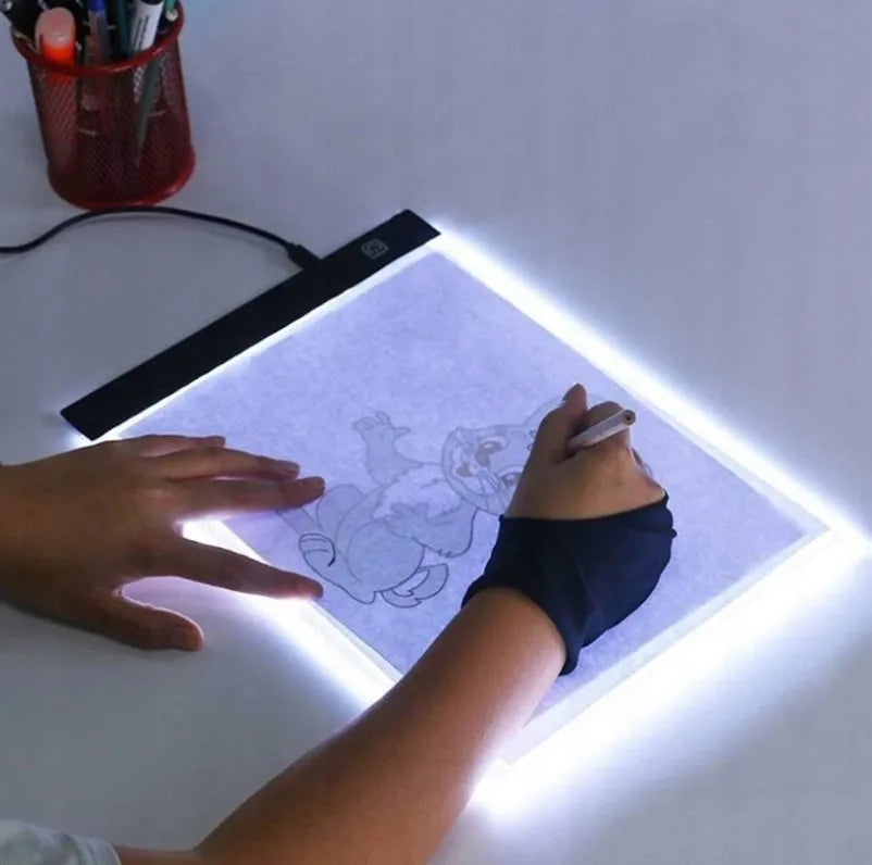 A4 LED šviesos lenta piešimui ir kalkavimui