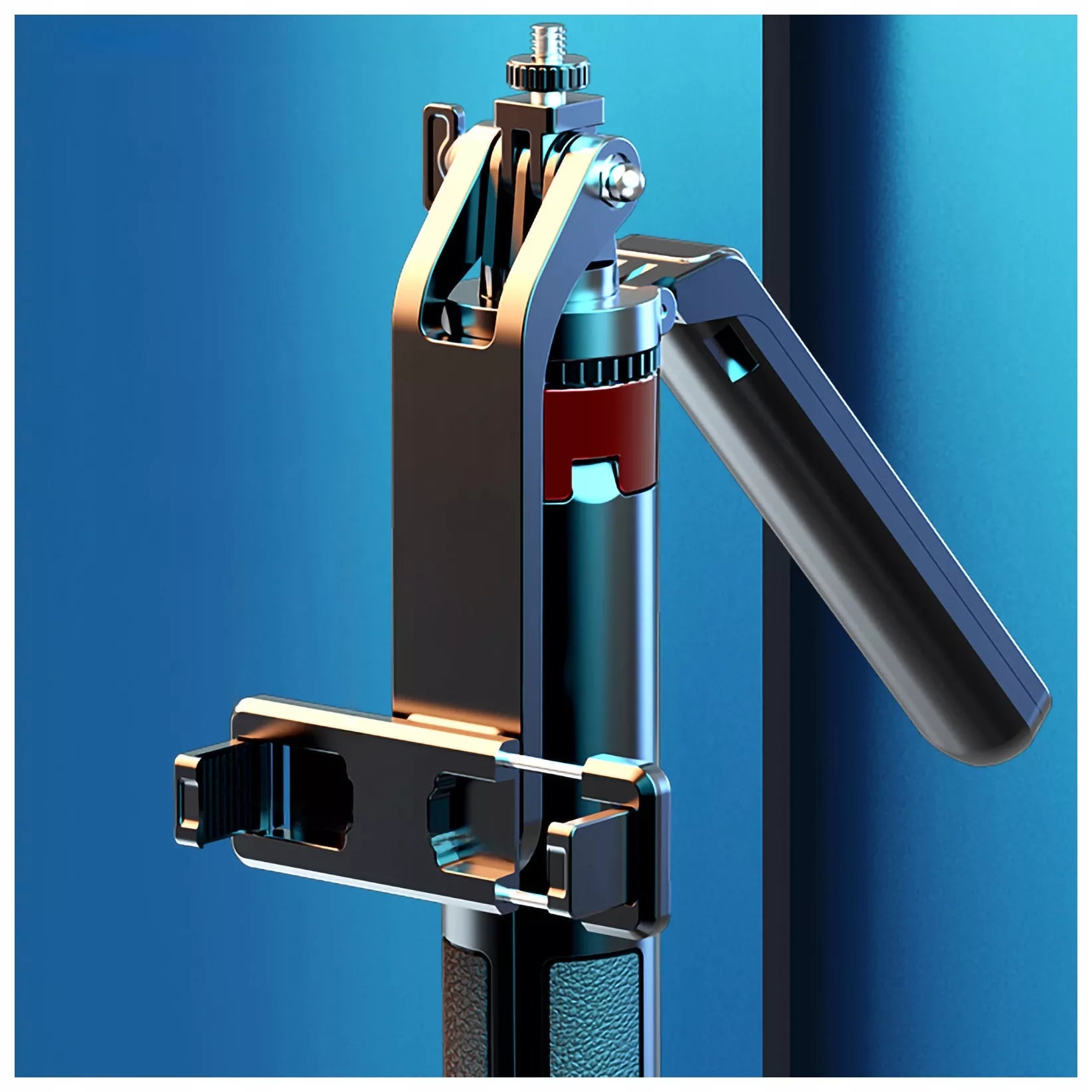 ULANZI MA09 Selfie Stick Tripod su Bluetooth nuotolinio valdymo pulteliu telefonui, GoPro kamerai