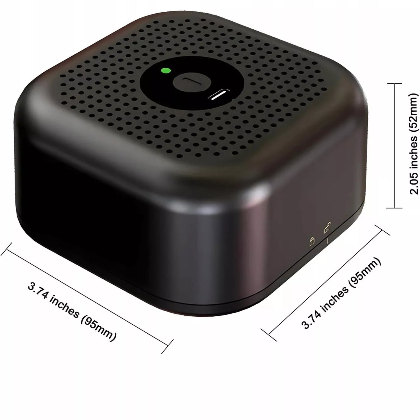 AUTOMATINIS KOKTEILIŲ RŪKYMO RINKINYS BARUI SMART SMOKER DOVANŲ