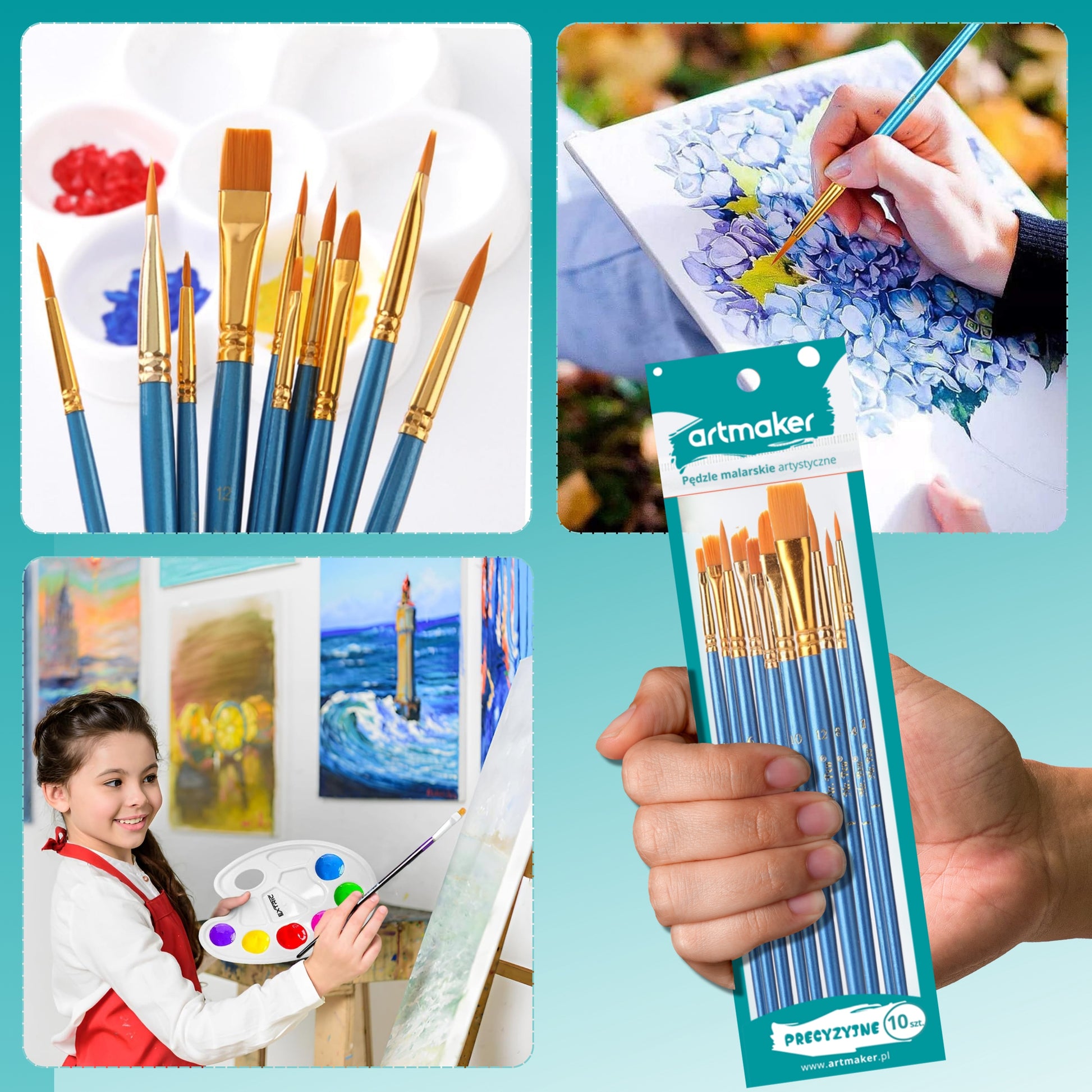 Meno tapybos rinkinys su molbertu, dažais, dovana vaikams