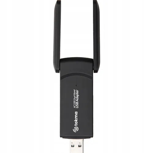 AC1300 belaidis USB Wi-Fi tinklo adapteris su antenomis 1300Mbps 5GHz WPA3