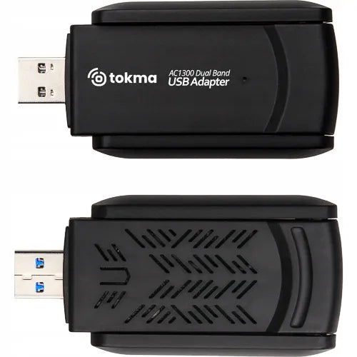 AC1300 belaidis USB Wi-Fi tinklo adapteris su antenomis 1300Mbps 5GHz WPA3
