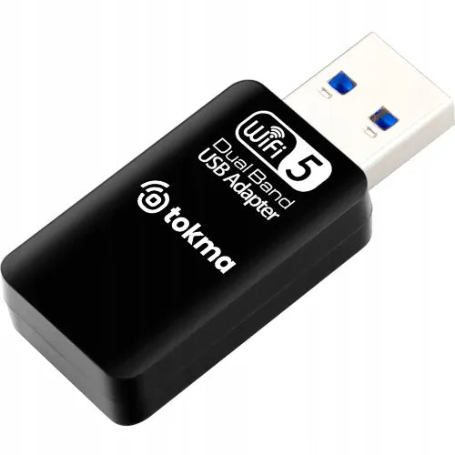 AC1300 belaidis Wi-Fi tinklo adapteris USB, dviejų dažnių (Dual Band), 1300 Mbps, 5 GHz