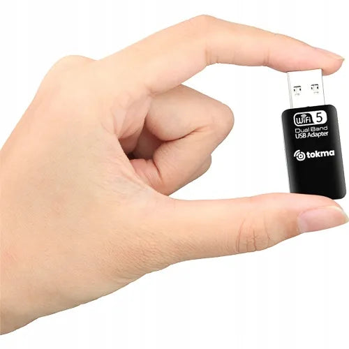 AC1300 belaidis Wi-Fi tinklo adapteris USB, dviejų dažnių (Dual Band), 1300 Mbps, 5 GHz