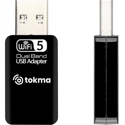 AC1300 belaidis Wi-Fi tinklo adapteris USB, dviejų dažnių (Dual Band), 1300 Mbps, 5 GHz