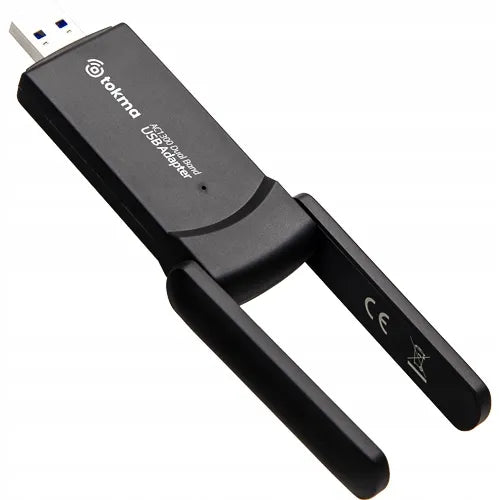 AC1300 belaidis Wi-Fi tinklo adapteris USB su antenomis 1300 Mbps 5 GHz