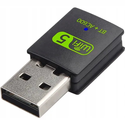 AC600 tinklo plokštė WiFi su Bluetooth 4.2 adapteriu 600mbps USB 5GHz