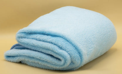 Mėlynas Žiurkėnas pledas šviesiai mėlynas užklotas Pliušinis žaislas didelė minkšta lėlė meškiukas pagalvė 3in1