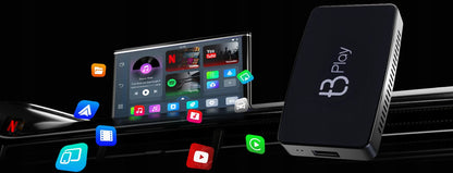 Adapteris TB Play Netflix Youtube Carplay Android Auto Android 12 TRADEBIT