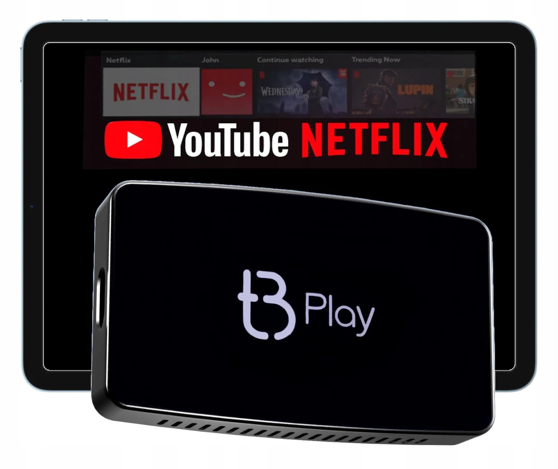 Adapteris TB Play Netflix Youtube Carplay Android Auto Android 12 TRADEBIT