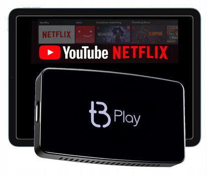 Adapteris TB Play Netflix Youtube Carplay Android Auto Android 12 TRADEBIT