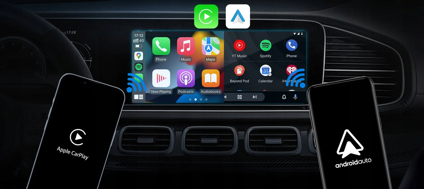 Adapteris TB Play Netflix Youtube Carplay Android Auto Android 12 TRADEBIT
