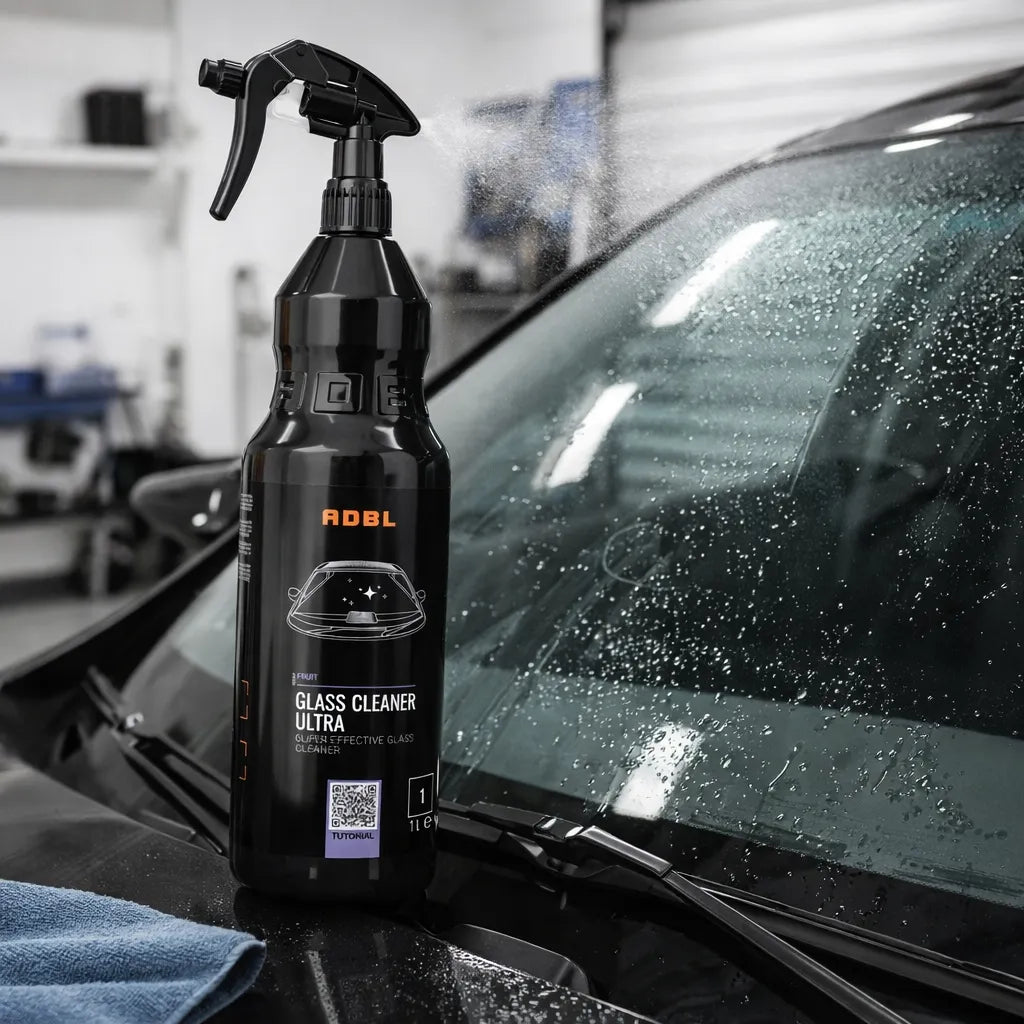 ADBL Glass Cleaner Ultra rinkinys automobilio stiklams ir salonui valyti