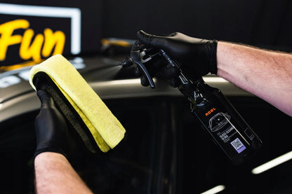 ADBL Glass Cleaner Ultra rinkinys automobilio stiklams ir salonui valyti
