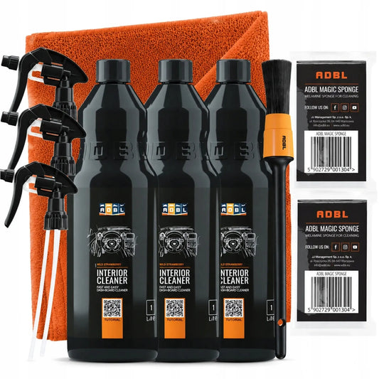 ADBL Interior Cleaner automobilio salono plastikų valymo rinkinys, 1 l