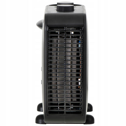 Adler AD7725B elektrinis ventiliatorinis šildytuvas, 2000W, juodas