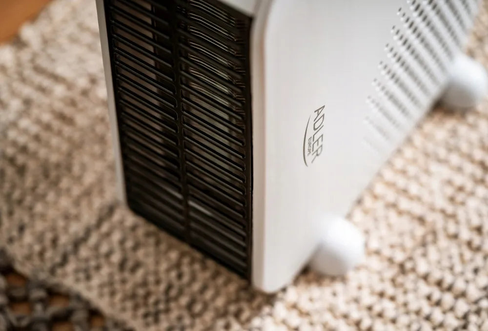Adler AD7725W elektrinis ventiliatorinis šildytuvas, 2000W, su termostatu