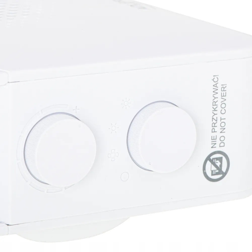 Adler AD7725W elektrinis ventiliatorinis šildytuvas, 2000W, su termostatu