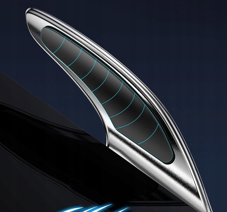 Automobilinis laikiklis telefonui su belaidžiu įkrovikliu, priekiniam stiklui, grotelėms, prietaisų skydeliui