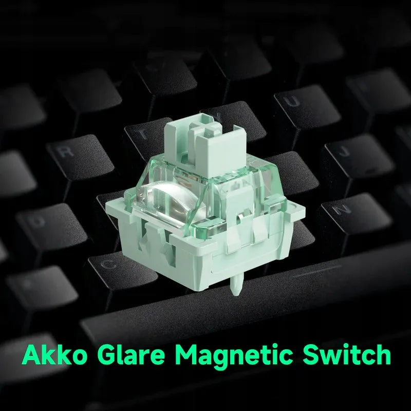 Akko MonsGeek FUN60 Pro HE greita, maža, kompaktiška žaidimų klaviatūra, skirta CS:GO ir MMO