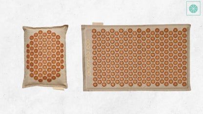 „Akumata Eco“ ekologiškas akupresūros kilimėlio ir pagalvėlės rinkinys