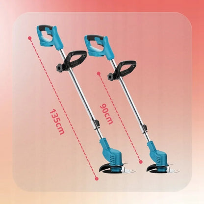 Akumuliatorinė žoliapjovė Hikey ECO-TRIM PRO 1000W su 2 baterijomis