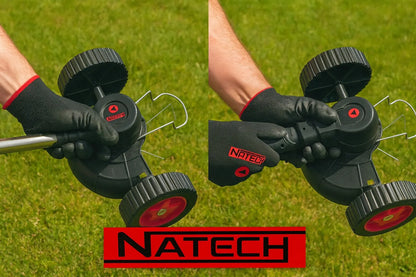 Akumuliatorinė žoliapjovė NATECH MAX 1000W su dviem baterijomis