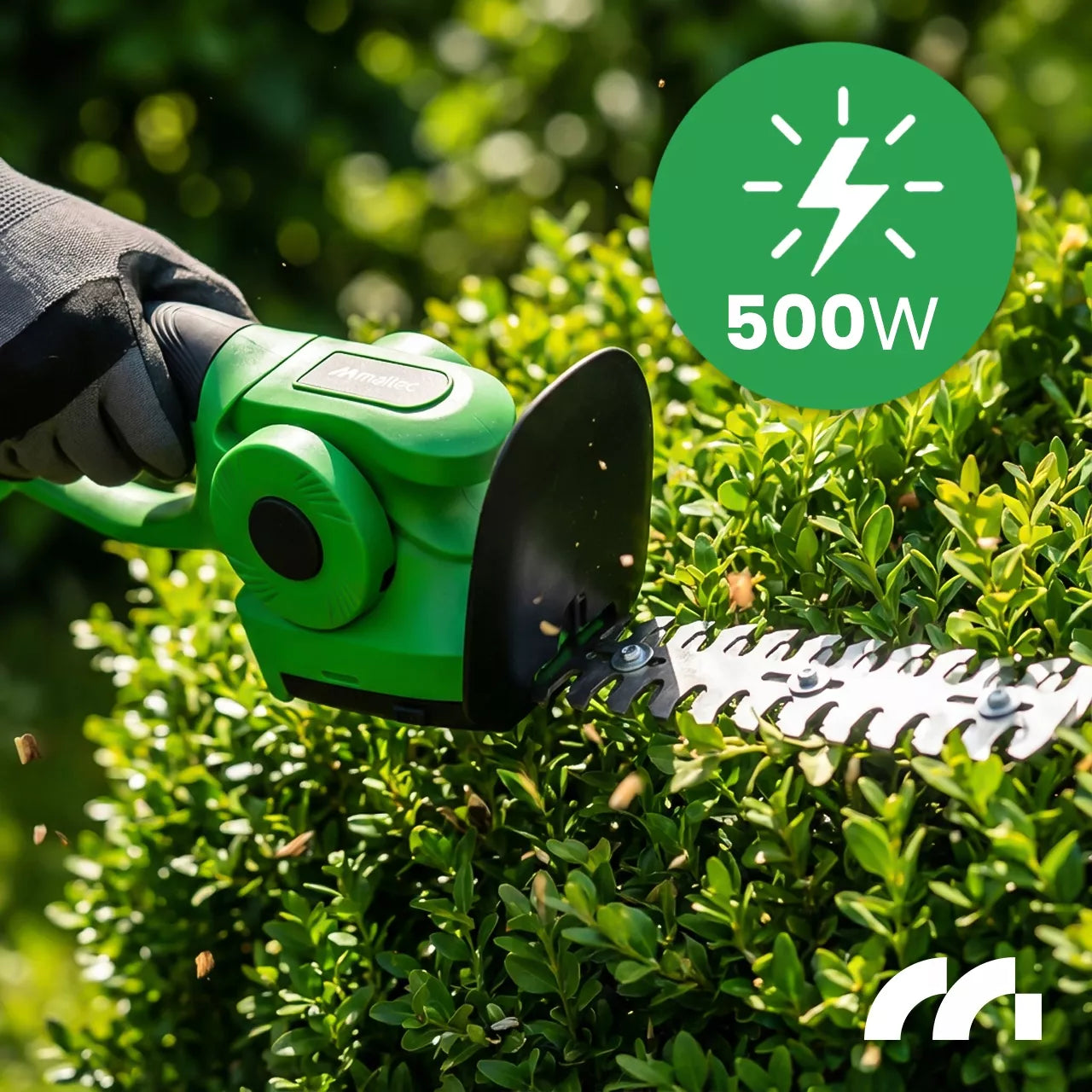 Akumuliatorinės žirklės gyvatvorėms, žolei ir krūmams 500W rinkinys