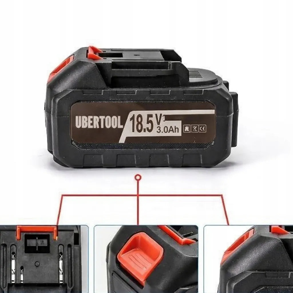 Akumuliatorinis elektrinis kultivatorius, 500 W, 18,5 V