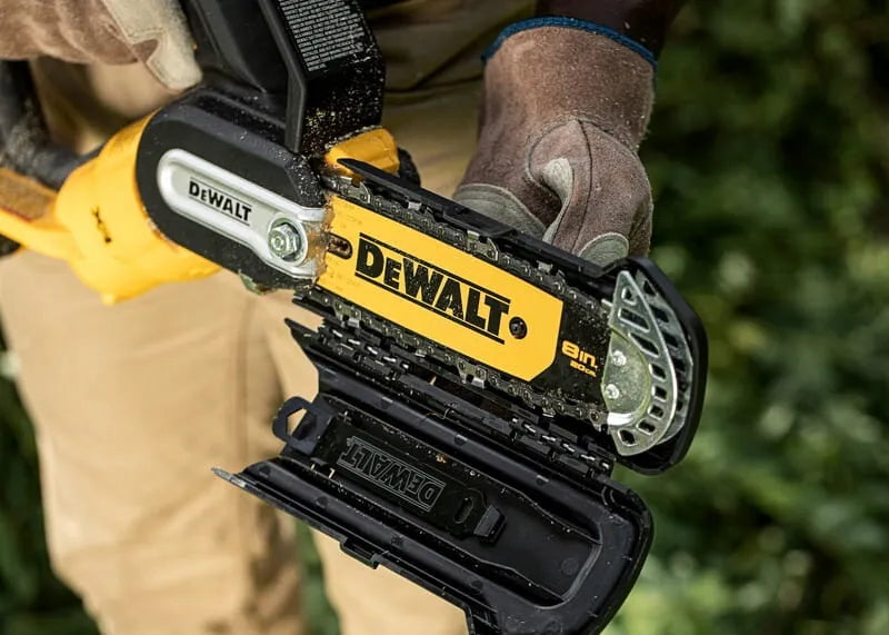 Akumuliatorinis grandininis pjūklas DeWalt DCMPS520N 18V