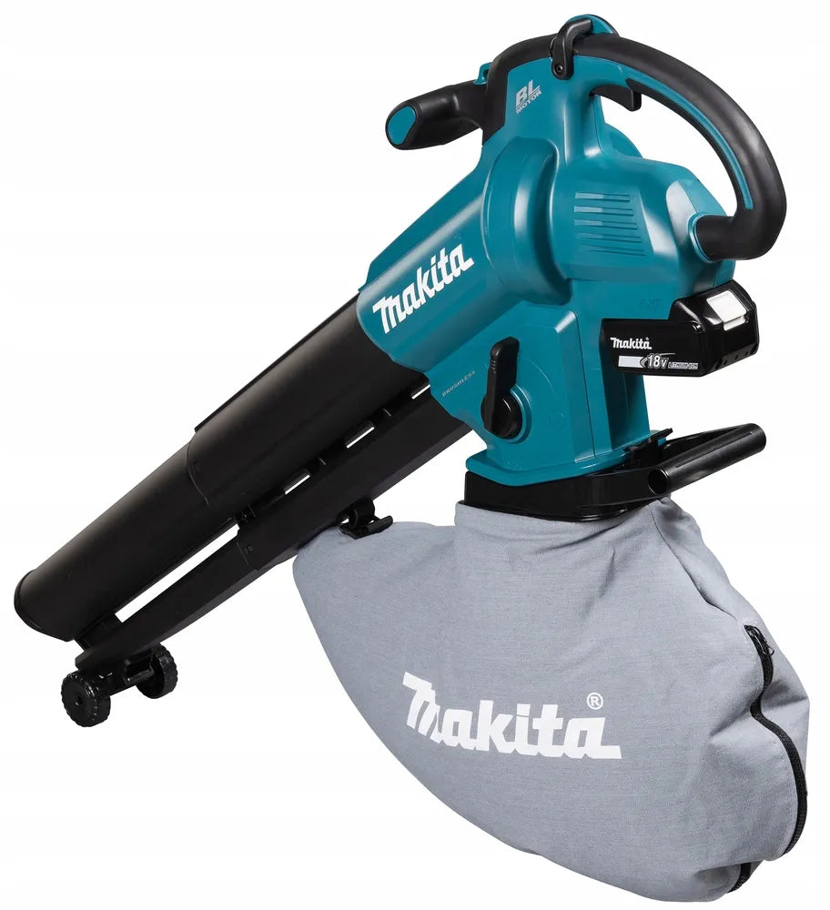 Akumuliatorinis lapų pūstuvas-siurblys „Makita DUB187Z“, 18 V