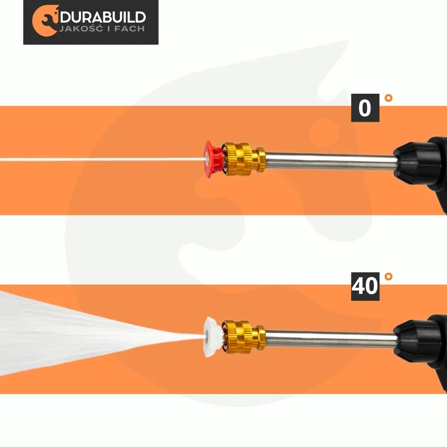 Akumuliatorinis slėginis plautuvas DURABUILD 30 bar 500 W 5 m