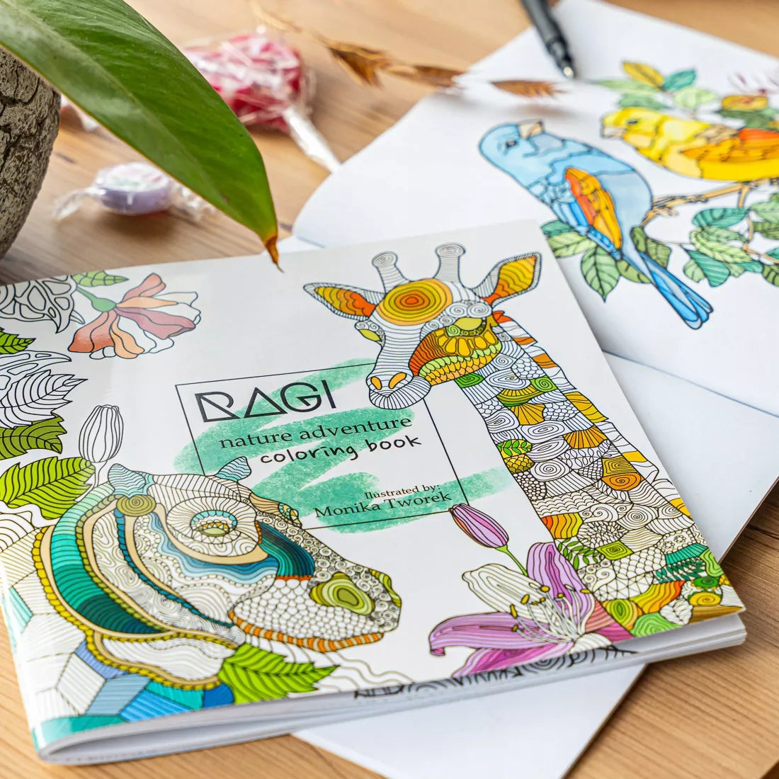 Akvareliniai pieštukai Ragi – 120 spalvų rinkinys piešimui