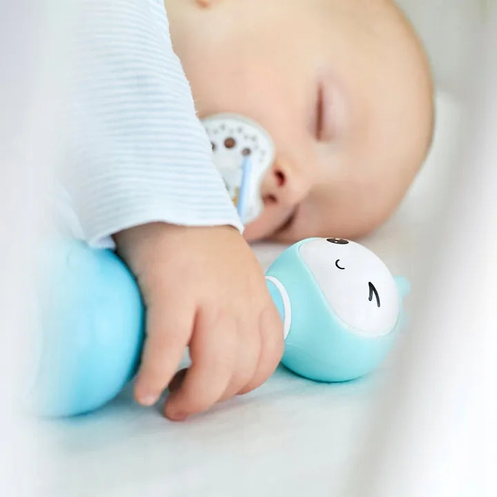 Alilo Smarty Bunny R1 interaktyvus triušiukas-barškutis su muzikos grotuvu, mėlynas