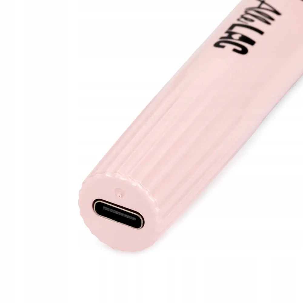 AlleLac UV LED lempa hibridiniams nagams, 1,6 W, tiksliam taškiniam kietinimui, rožinė