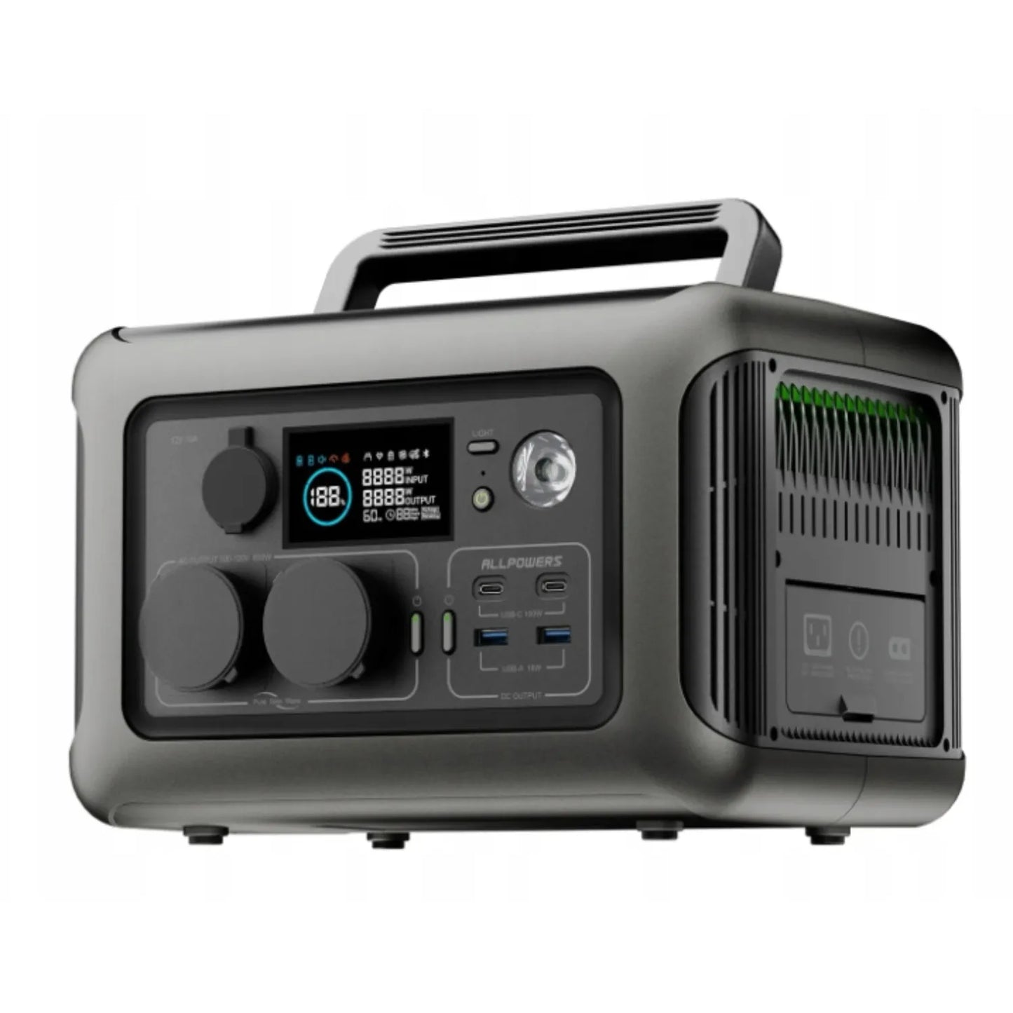Allpowers R600 299Wh 600W įkrovimo stotis ir energijos saugykla