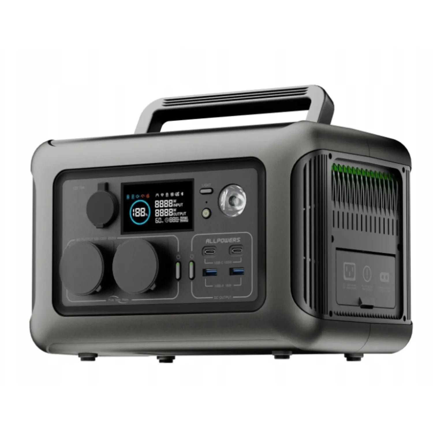 Allpowers R600 299Wh 600W įkrovimo stotis ir energijos saugykla