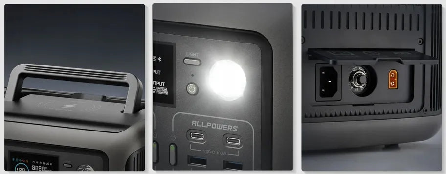 Allpowers R600 299Wh 600W įkrovimo stotis ir energijos saugykla