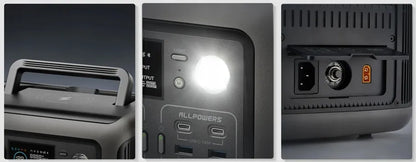 Allpowers R600 299Wh 600W įkrovimo stotis ir energijos saugykla