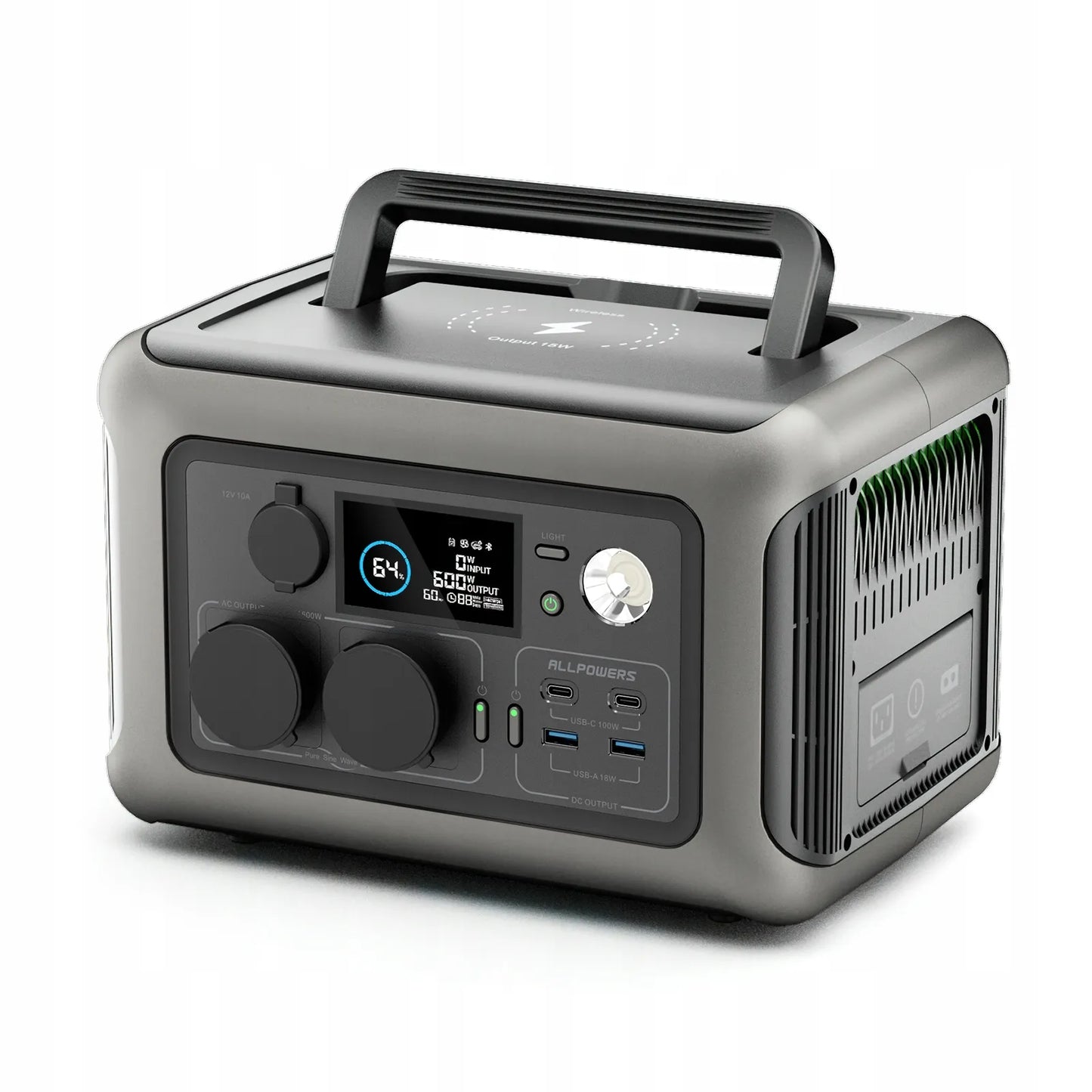 Allpowers R600 299Wh 600W įkrovimo stotis ir energijos saugykla