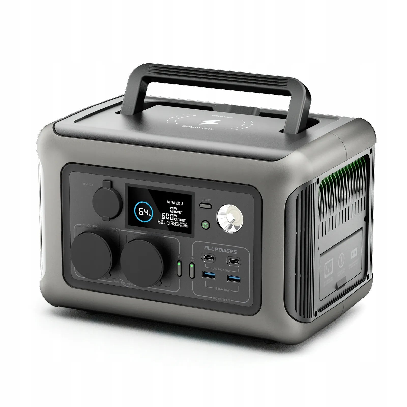 Allpowers R600 299Wh 600W įkrovimo stotis ir energijos saugykla