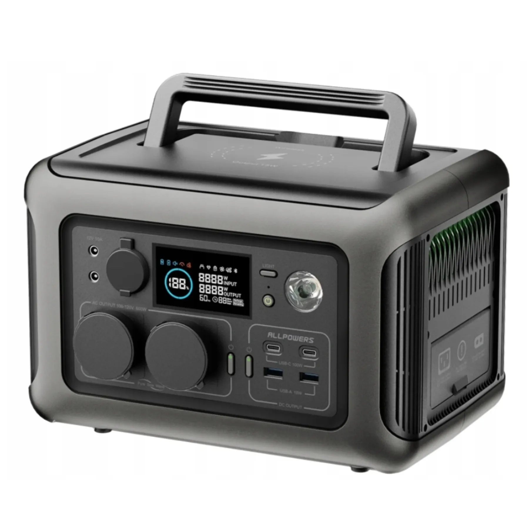 Allpowers R600 299Wh 600W įkrovimo stotis ir energijos saugykla