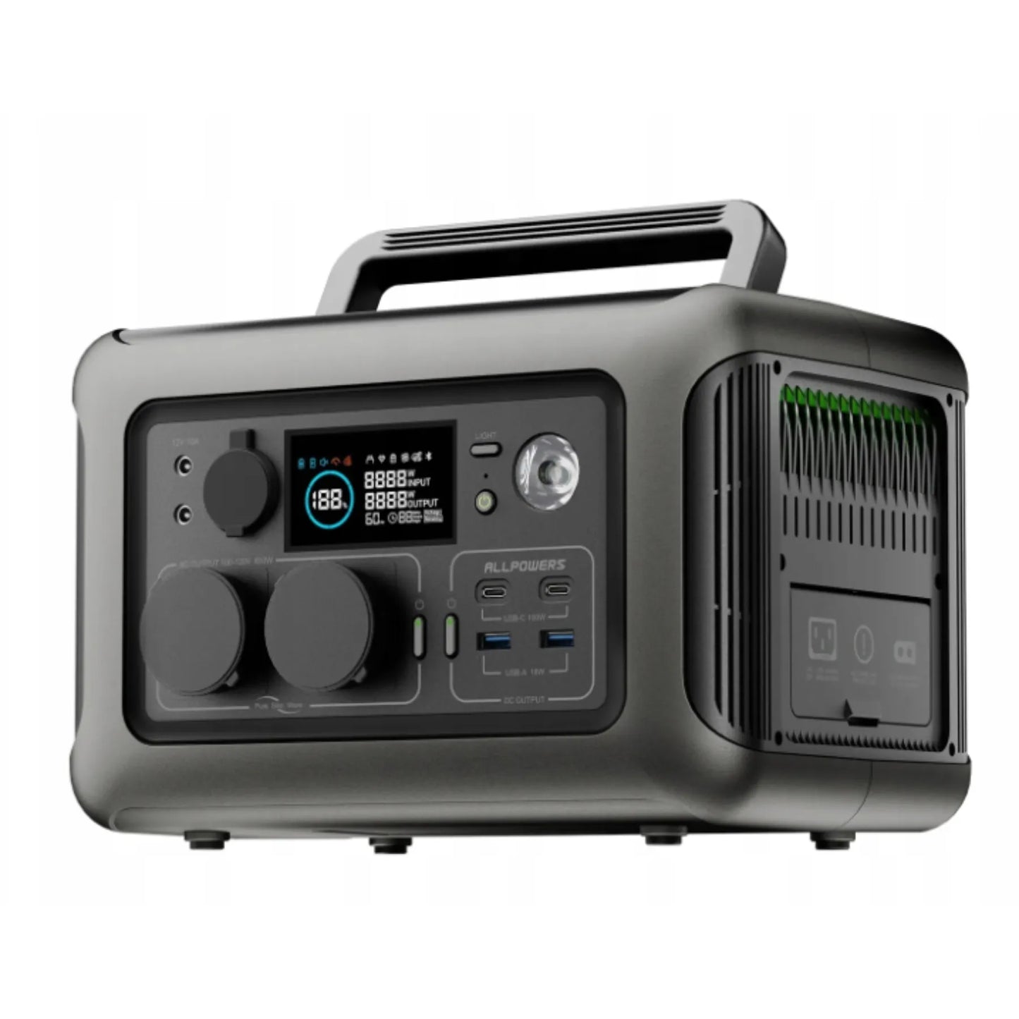 Allpowers R600 600W nešiojama elektrinė su 100W saulės baterija