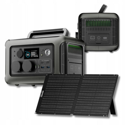 Allpowers R600 600W nešiojama elektrinė su 100W saulės baterija