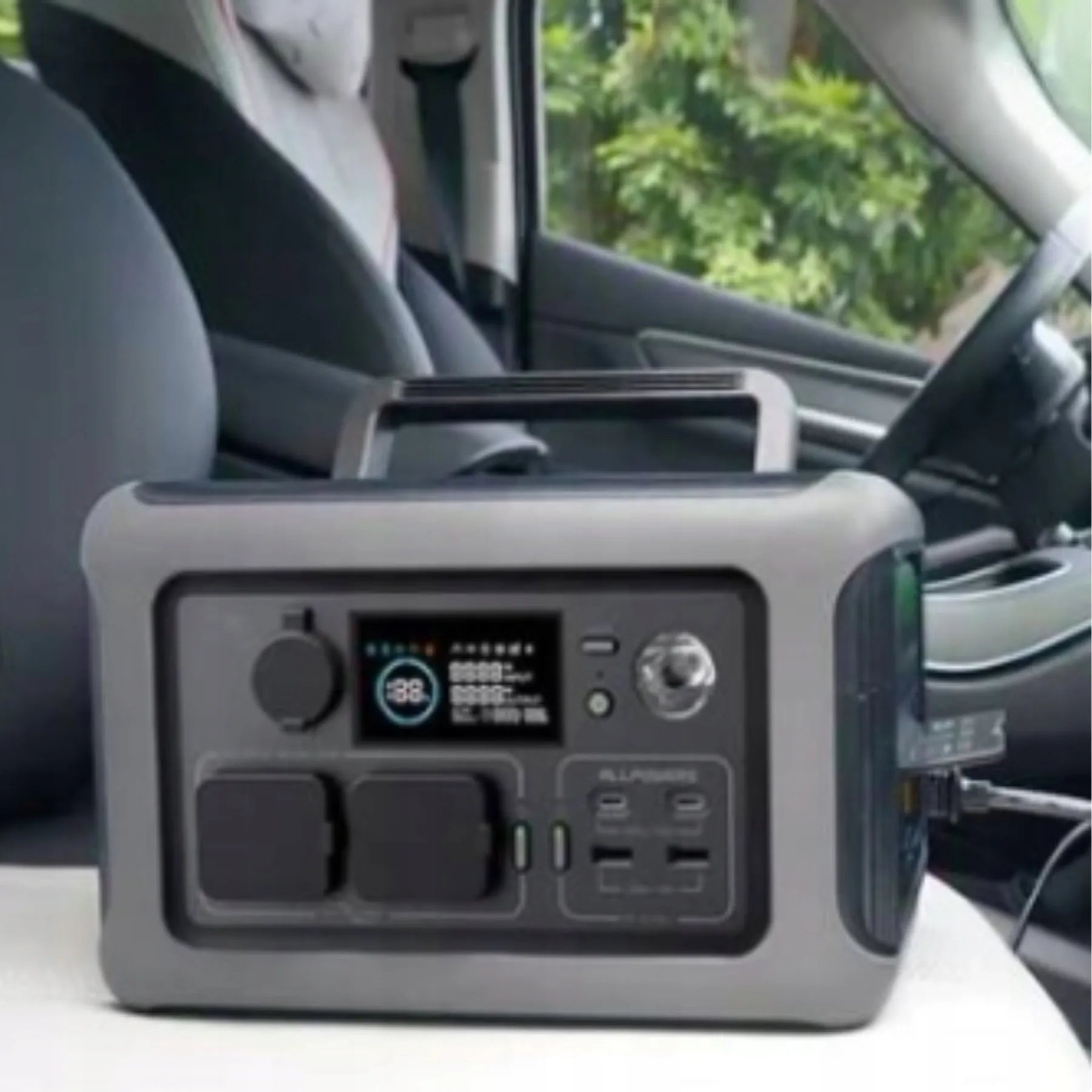 Allpowers R600 600W nešiojama elektrinė su 100W saulės baterija